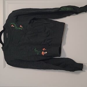 Cropped Cottagecore Sweater